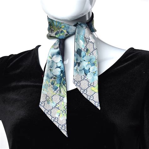 gucci bloom scarf blue|buy gucci blooms online.